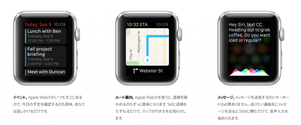 Apple Watch機能